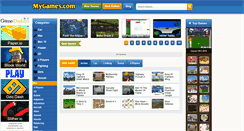 Desktop Screenshot of mygames.com